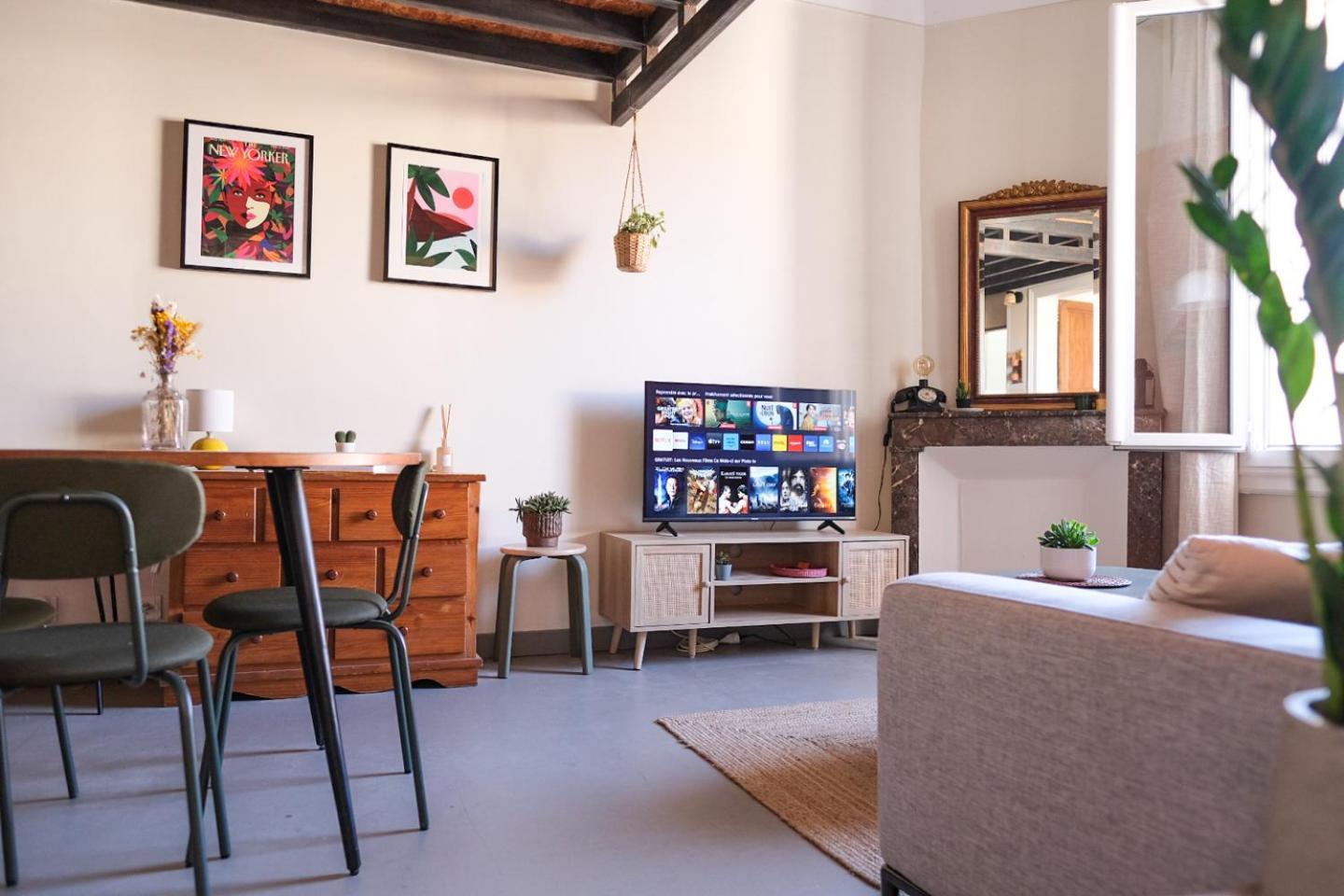 Cosy T3 Style Loft Proche Gare St Roch Apartment Montpellier Exterior photo